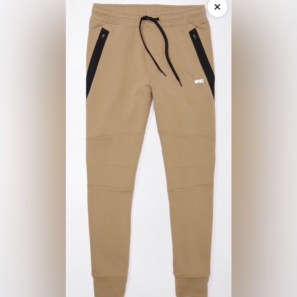 American Eagle Jogger Pants size small brown